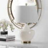 Demra Table Lamp - White - Safavieh -Home Decoration Shop GUEST 8f66d449 47ca 40a1 bd8c 6ea9ef789508