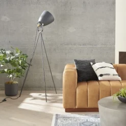 57" Industrial Adjustable Tripod Spotlight Floor Lamp - Nourison -Home Decoration Shop GUEST 8f806aca ce1f 4310 b67d 51a28a34728d