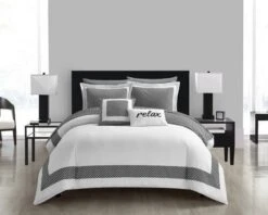 Chic Home Gibson Comforter Set Striped Hotel Collection Design Bed In A Bag Bedding - Decorative Pillows Pillowcase Sham - 7 Piece - Twin 66x90" 20 Chic Home Gibson Comforter Set Striped Hotel Collection Design Bed In A Bag Bedding - Decorative Pillows Pillowcase Sham - 7 Piece - Twin 66x90" -Home Decoration Shop GUEST 8fa3dc7a 3473 46d7 ae07 beee2268d989