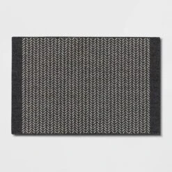 Herringbone Rug Gray - Threshold™ -Home Decoration Shop GUEST 8ffa1701 5eff 4e80 9b21 e7f9fed080fc