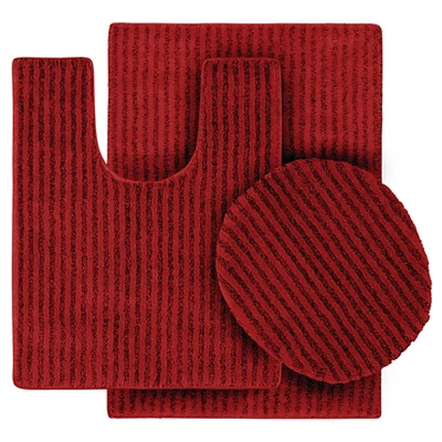 3pc Sheridan Plush Washable Nylon Bath Rug Set - Garland 13 3pc Sheridan Plush Washable Nylon Bath Rug Set - Garland - Image 11