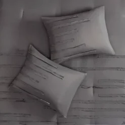 8pc Jaine Comforter Set Gray -Home Decoration Shop GUEST 91afbba4 2c3b 4efd b985 0aa93e3dd32f