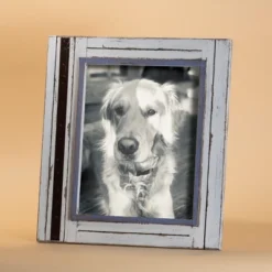 White And Brown Decorative Distressed Wood Picture Frame - Foreside Home & Garden -Home Decoration Shop GUEST 92d9d977 a00e 454d 99a7 751038c86767