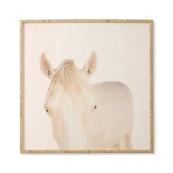 30" X 30" Ingrid Beddoes Bella Bamboo Framed Wall Art - Deny Designs