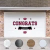 Big Dot Of Happiness Maroon Graduation Party Photo Backdrop - Wall Decals