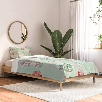 Jacqueline Maldonado Christmas Ornaments Cotton Comforter & Sham Set - Deny Designs 3 Jacqueline Maldonado Christmas Ornaments Cotton Comforter & Sham Set - Deny Designs