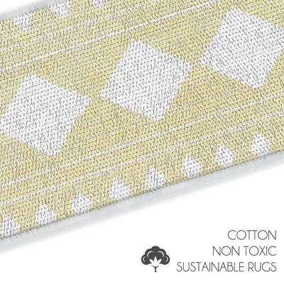 SussexHome Diamond Design Cotton Anti-Slip Stair Treads, 9” X 28“ 6 SussexHome Diamond Design Cotton Anti-Slip Stair Treads, 9” X 28“ - Image 4