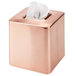 MDesign Metal Square Facial Tissue Box Cover Holder, Light Gray -Home Decoration Shop GUEST 950ee424 d25c 4cc2 b8e4 19ec2bcf116e