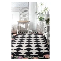 Angla Rooster Kitchen Area Rug Black - NuLOOM -Home Decoration Shop GUEST 957d192f 4b73 4072 8419 31829811053c