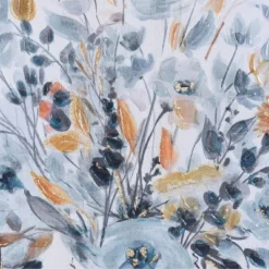 Flower Bouquet In Glass Vase Print On Wood Wall Art Blue - StyleCraft -Home Decoration Shop GUEST 97ba2d7f 9ce2 4420 8048 7a61be959c6f