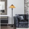 61" Metal/Resin Floor Lamp With Tiffany Art Glass Shade Black - Cal Lighting 2 61" Metal/Resin Floor Lamp With Tiffany Art Glass Shade Black - Cal Lighting -Home Decoration Shop GUEST 97e63095 e2fb 4be5 86bf e9064bf99646