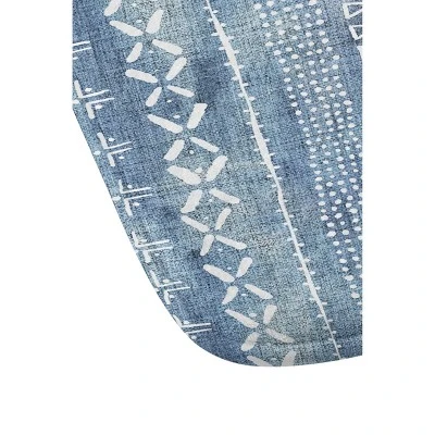 Schatzi Brown Modern Mudcloth Light Memory Foam Bath Mat Blue - Deny Designs 3 Schatzi Brown Modern Mudcloth Light Memory Foam Bath Mat Blue - Deny Designs