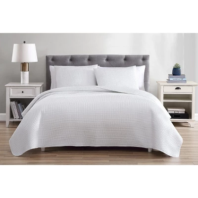 Kate Aurora Basic Bedding Euro Chic 3 Piece Quilt & Pillow Shams Set 9 Kate Aurora Basic Bedding Euro Chic 3 Piece Quilt & Pillow Shams Set - Image 7