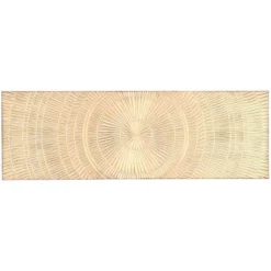 Wood Geometric Handmade Intricately Carved Radial Wall Decor Gold - Olivia & May -Home Decoration Shop GUEST 99dd5951 14d5 4fd8 88c4 42819a0d2426