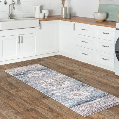 NuLOOM Drina Distressed Machine Washable Area Rug 3 NuLOOM Drina Distressed Machine Washable Area Rug