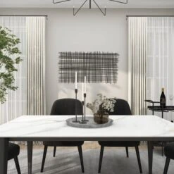 Metal Geometric Overlapping Lines Cross Hatch Wall Decor Black - Olivia & May -Home Decoration Shop GUEST 9b338bb7 0227 40e8 b0a7 c06feacef1b9