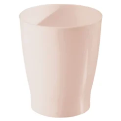 MDesign Slim Plastic Small Round Trash Can Wastebasket Garbage Bin -Home Decoration Shop GUEST 9b7b3898 3f46 4d81 b96f 3c9f8fc9df21
