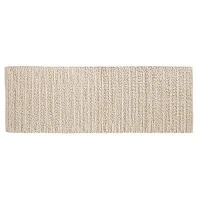 MDesign Soft Cotton Spa Mat Rug For Bathroom, Braided, 60" X 21" 6 MDesign Soft Cotton Spa Mat Rug For Bathroom, Braided, 60" X 21" - Image 4