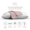 Pillow Gal 100% Cotton Percale Cool And Crisp Pillow Protector - King -Home Decoration Shop GUEST a04c582f 467a 4d33 bfc3 ce2af521980b