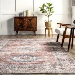 NuLOOM Desna Machine Washable Faded Vintage Area Rug -Home Decoration Shop GUEST a0865609 3d82 41bf b2ab 84bf73be31a8