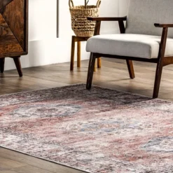 NuLOOM Desna Machine Washable Faded Vintage Area Rug -Home Decoration Shop GUEST a1d89b25 e249 4c15 984a 13cbae14647e