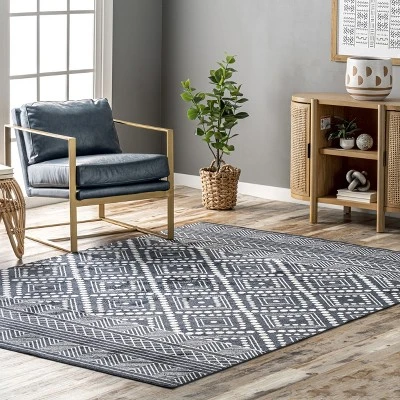 NuLOOM Phyllis Machine Washable Diamond Trellis Area Rug 3 NuLOOM Phyllis Machine Washable Diamond Trellis Area Rug