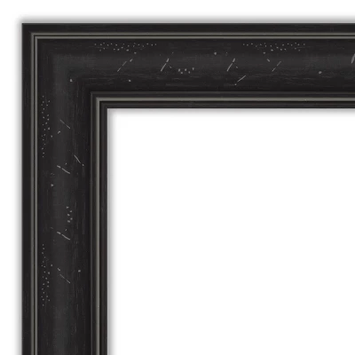 22" X 28" Non-Beveled Shipwreck Black Narrow Bathroom Wall Mirror - Amanti Art 4 22" X 28" Non-Beveled Shipwreck Black Narrow Bathroom Wall Mirror - Amanti Art - Image 2