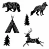 Adventure Awaits Animal Peel And Stick Giant Wall Decal Black - RoomMates -Home Decoration Shop GUEST a6a69439 53a7 4e80 92fc 18230a19fc5f