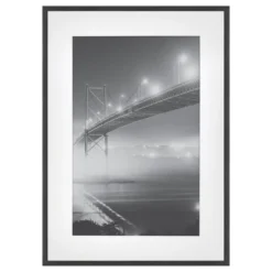 Thin Gallery Matted Photo Frame Black - Project 62™ -Home Decoration Shop GUEST a7b35966 6c00 4562 85f4 013c71c3abf8
