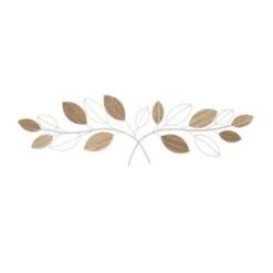 13" X 43" Metal Leaf Wall Decor Brown - Olivia & May 8 13" X 43" Metal Leaf Wall Decor Brown - Olivia & May -Home Decoration Shop GUEST a86c9199 73ac 43bb 9120 b21a8a01f6ad