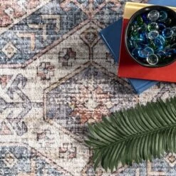 NuLOOM Desna Machine Washable Faded Vintage Area Rug -Home Decoration Shop GUEST a88525b2 35eb 46b7 9e16 ee66c19c580c