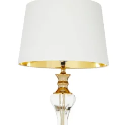 27" X 15" Glam Glass Table Lamp Gold - Olivia & May -Home Decoration Shop GUEST a8fb224a 1d35 4eda 8f7a bbd5d93f6f42
