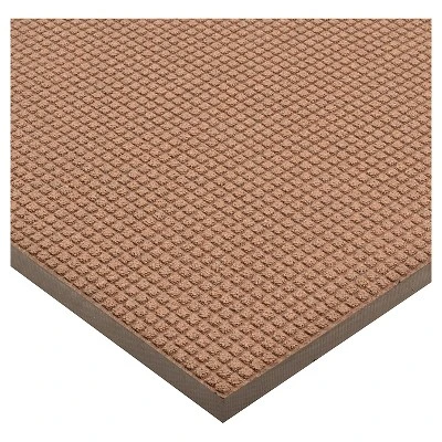 3'x5' Solid Dotted Doormat Brown/Black - HomeTrax 5 3'x5' Solid Dotted Doormat Brown/Black - HomeTrax - Image 3