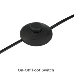 Possini Euro Design Modern Arc Floor Lamp 63 1/2" Tall Warm Gold Black Metal Milky White Glass Shade For Living Room Reading House -Home Decoration Shop GUEST ad81609d 619c 41da 85eb 6a0ab6c4ec33