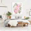 Watercolor Ranunculus In Pink By Blursbyai Wall Tapestry - Americanflat -Home Decoration Shop GUEST adafc420 7241 4b8a 8ac6 bcaf37e06fc8