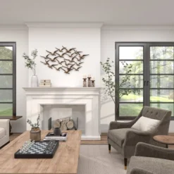 Metal Bird Flying Flock Of Wall Decor Gold - Olivia & May -Home Decoration Shop GUEST aefb26ca 61ce 490a 805c 6d0dfc024066