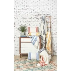 Carol & Frank Morgan Hibiscus Pink Woven Throw Pillow -Home Decoration Shop GUEST afcf10b9 d1ad 4c6d 894b 608003e425ee