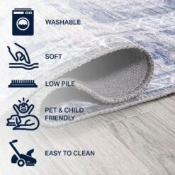 Alanya Ornate Medallion Washable Area Rug - JONATHAN Y -Home Decoration Shop GUEST afdd09c7 298e 4374 8d6a a7e162f1efc6