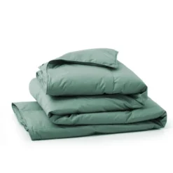 Peace Nest Organic Cotton Down Feather Comforter Duvet Insert, Green -Home Decoration Shop GUEST b01ba08d f654 4396 8422 7bd3984a0225