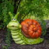 Northlight 13.5" Green And Brown Snail Outdoor Garden Statue -Home Decoration Shop GUEST b03e0526 1606 4eaa 935e 43357e97d4f8
