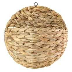 Braided Wall Pocket Water Hyacinth & Metal - Foreside Home & Garden -Home Decoration Shop GUEST b14d8f16 a169 4870 b117 ca62c92f0e86