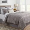 12pc Chambray Matelasse Stripe Comforter & Sheet Bedding Set Gray - Threshold™ 1 12pc Chambray Matelasse Stripe Comforter & Sheet Bedding Set Gray - Threshold™ -Home Decoration Shop GUEST b27f3a3e 47f8 43ab 839e 70805159cf42