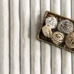 NuLOOM Kai Stripe Faux Rabbit Machine Washable Area Rug -Home Decoration Shop GUEST b29d8dc5 b8c0 40ae a46d f9f8c0042eed