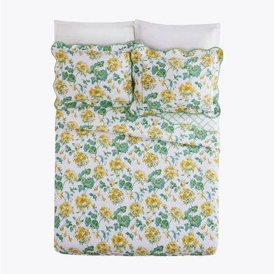 3pc English Meadow Quilt Set - Madcap Cottage For Makers Collective 6 3pc English Meadow Quilt Set - Madcap Cottage For Makers Collective - Image 4