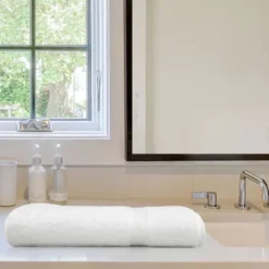 Terry Bath Sheet White - Linum Home Textiles -Home Decoration Shop GUEST b489ea26 45ea 4f39 9a9c 976793a04d7f