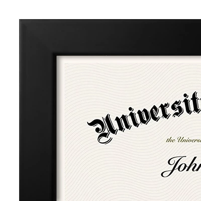 Americanflat Diploma Frame With Tempered Shatter-resistant Glass - Available In A Variety Of Sizes And Styles 4 Americanflat Diploma Frame With Tempered Shatter-resistant Glass - Available In A Variety Of Sizes And Styles - Image 2