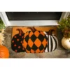Evergreen Pattern Pumpkins Shaped Indoor Outdoor Natural Coir Doormat 1'6"x2'6" Multicolored -Home Decoration Shop GUEST b81ac29b a953 4ab9 ac1f 58b471bbd806