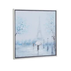 Canvas Eiffel Tower Framed Wall Art With Silver Frame Blue - Olivia & May 11 Canvas Eiffel Tower Framed Wall Art With Silver Frame Blue - Olivia & May -Home Decoration Shop GUEST b83aa959 d429 430c 8ff4 85fd333b54ac