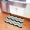 FlorArt Chevron Low Profile Machine Washable Kitchen Mat - Bungalow Flooring
