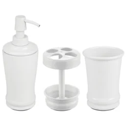 MDesign 3 Piece Metal Bathroom Vanity Countertop Accessory Set -Home Decoration Shop GUEST bf3f9d95 25be 40ef 83f0 f250c24a381b